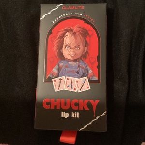 Chucky x Glamlite lip kit